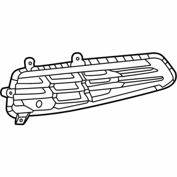 Chevy 86793830 Outer Grille