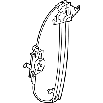 GM 96806549 Window Regulator 96806549 GM Window Regulator Illustration 1 of 1