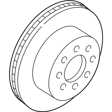 Chevy Express 2500 Brake Rotor - 15127537