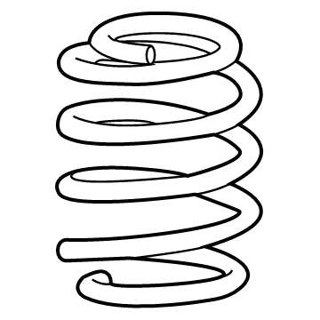 GM 85029648 Spring, Front Chassis 85029648 GM Spring, Front Chassis Illustration 1 of 1