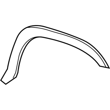Chevy 23282146 Wheel Opening Molding