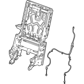 GMC 85797004 Seat Back Frame