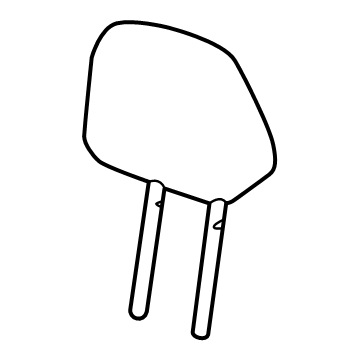 GMC 26498110 Headrest