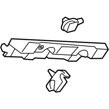 22799317 GM Bracket, Rear Upper Driver Side Illustration 1 of 1