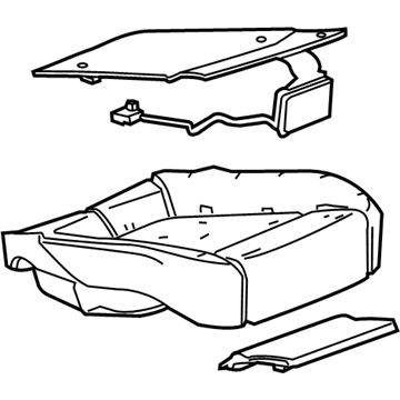 Buick Seat Cushion - 95077997