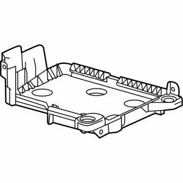 60006803 GM Battery Tray Illustration 1 of 1