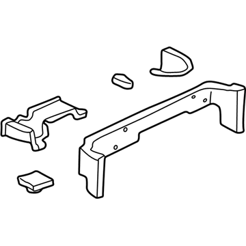 GM 89025497 Extension Panel 89025497 GM Extension Panel Illustration 1 of 1