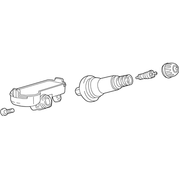 Chevy 13540607 TPMS Sensor