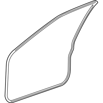 Cadillac STS Door Seal - 15922955