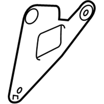 GM 12635752 Water Pump Assembly Gasket 12635752 GM Water Pump Assembly Gasket Illustration 1 of 1