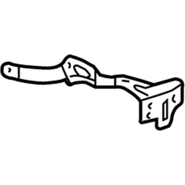 GM 13596986 Inner Finish Panel Bracket, Front Passenger Side 13596986 GM Inner Finish Panel Bracket, Front Passenger Side Illustration 1 of 1
