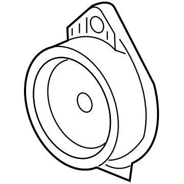 85613055 GM Speaker Assembly, Radio Rear Side Door Illustration 1 of 1