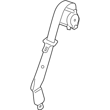 Chevy 19207600 Belt & Retractor