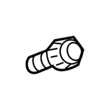 GM 19317514 Lower Shaft Bolt 19317514 GM Lower Shaft Bolt Illustration 1 of 1
