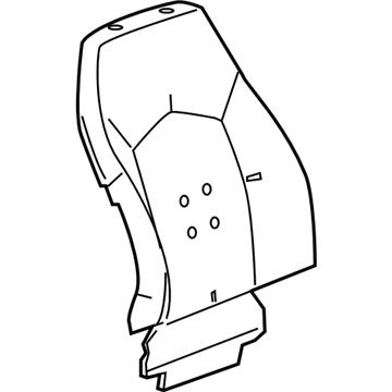Cadillac 25777060 Seat Back Pad