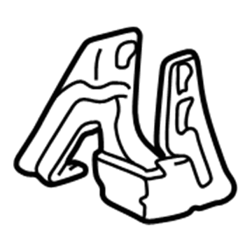 22614831 GM Transmission Mount Bracket Illustration 1 of 1