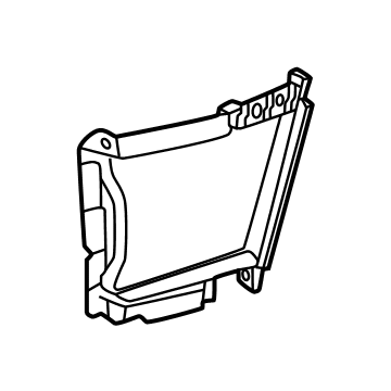 GM 26349447 Duct-Front Bumper Fascia Outer Air *Less Finish 26349447 GM Duct-Front Bumper Fascia Outer Air *Less Finish Illustration 1 of 1