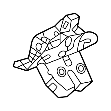 Buick 13548758 Latch