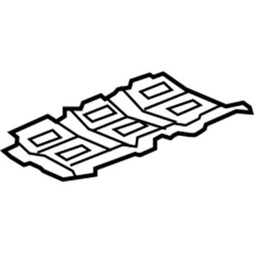 Chevy 12566872 Oil Pan Baffle