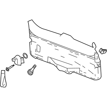 Buick 15198156 Lower Trim Panel