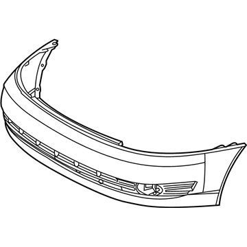 Saturn LW300 Bumper Cover - 22707916