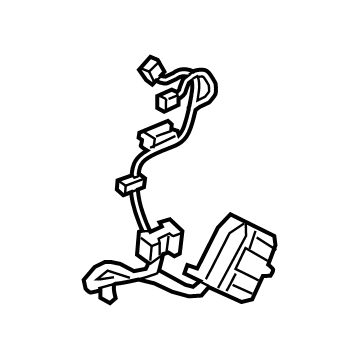 GM 84515234 Harness, Driver Side 84515234 GM Harness, Driver Side Illustration 1 of 1