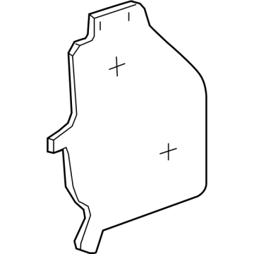 GM 84467904 Insulator 84467904 GM Insulator Illustration 1 of 1