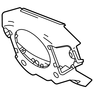 GM 84471497 Rear Shroud 84471497 GM Rear Shroud Illustration 1 of 1