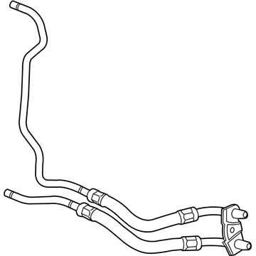 Chevy Cruze Cooling Hose - 23143028