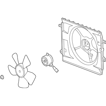 Saturn 19130227 Fan Shroud