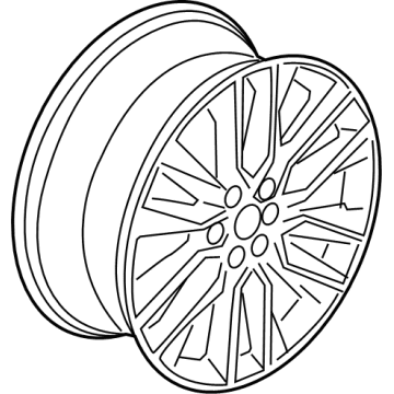 84146392 GM Wheel, Alloy Illustration 1 of 1