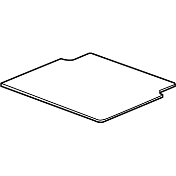 GM 25913077 Cargo Cover 25913077 GM Cargo Cover Illustration 1 of 1