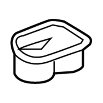 GM 15213003 Front Cupholder 15213003 GM Front Cupholder Illustration 1 of 1