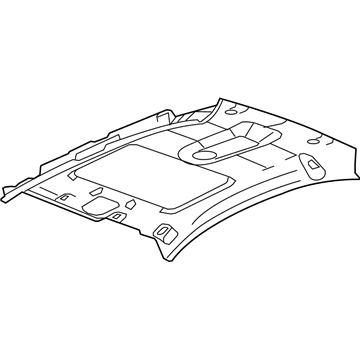 GM 25813914 Headliner 25813914 GM Headliner Illustration 1 of 1