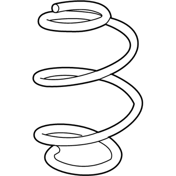 Buick 84377780 Coil Spring