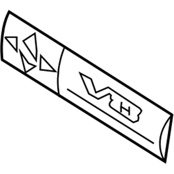 Cadillac 10334040 Nameplate