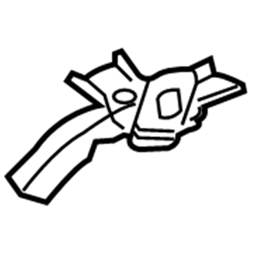 15905023 GM Spring Seat, Rear Driver Side Illustration 1 of 1