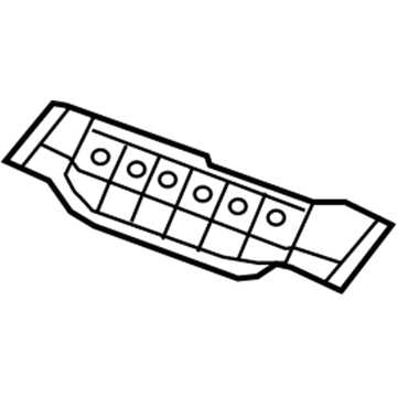 15119922 GM Front Crossmember Illustration 1 of 1
