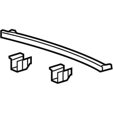 23251398 GM Rear Crossmember Illustration 1 of 1