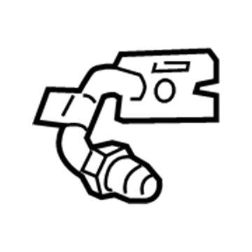 GM 23169321 Connector Pipe 23169321 GM Connector Pipe Illustration 1 of 1