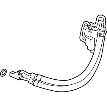 GM 23247519 Power Steering Pressure Hose 23247519 GM Power Steering Pressure Hose Illustration 1 of 1