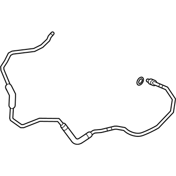 23122438 GM Upper Return Hose Illustration 1 of 1