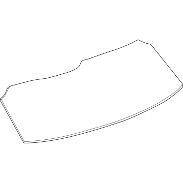 Cadillac 85074434 Lift Gate Glass