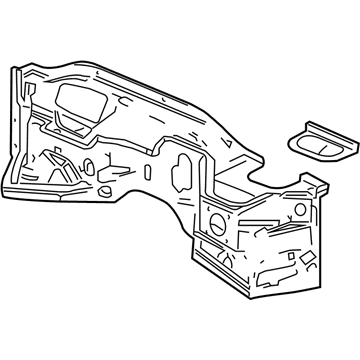 Chevy Corvette Dash Panel - 22904971