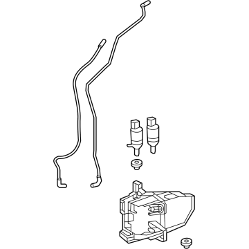 Chevy Bolt EUV Windshield Washer Fluid Reservoir - 42776235