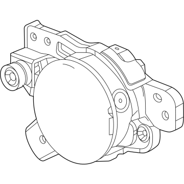Chevy 42737706 Fog Lamp