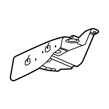 Chevy 84187472 Rear Shield