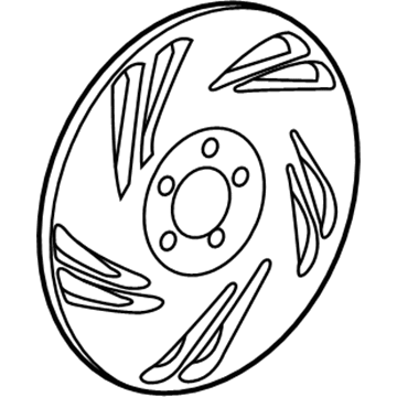 Saturn LW1 Wheel Cover - 90539609