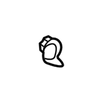 GM 13504353 Power Outlet Cap, Jet Black 13504353 GM Power Outlet Cap, Jet Black Illustration 1 of 1