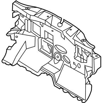 GM 96538346 Insulator 96538346 GM Insulator Illustration 1 of 1